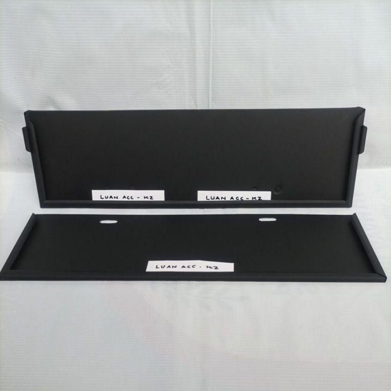 tatakan dudukan plat nomor mobil double dinas pejabat