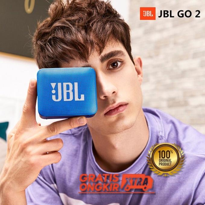 IMPOR JBL GO 2 ORI PORTABLE BLUETOOTH SPEAKER ORIGINAL - PORTABLE SPEA FBGDF64654