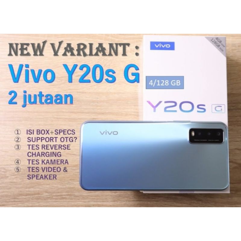vivo y20s G Ram 4/128 garansi resmi