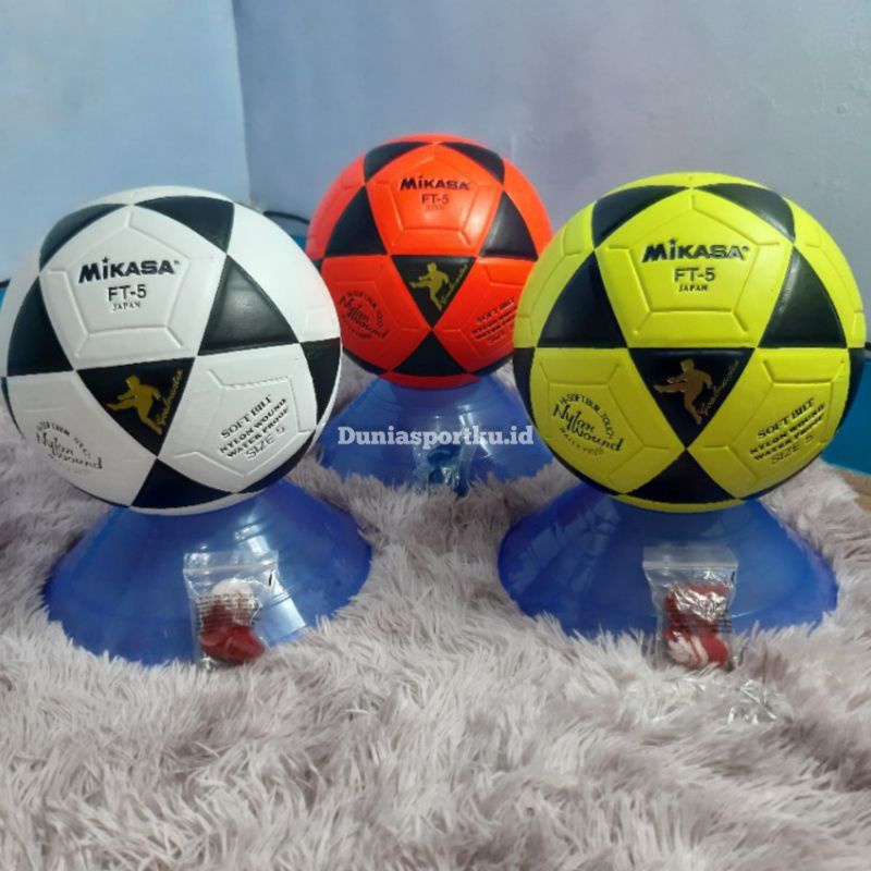 MIKASA FT-5 bola sepak mikasa BAHAN IMPORT BOLA SEPAK MIKASA SIZE 5 ORIGINAL