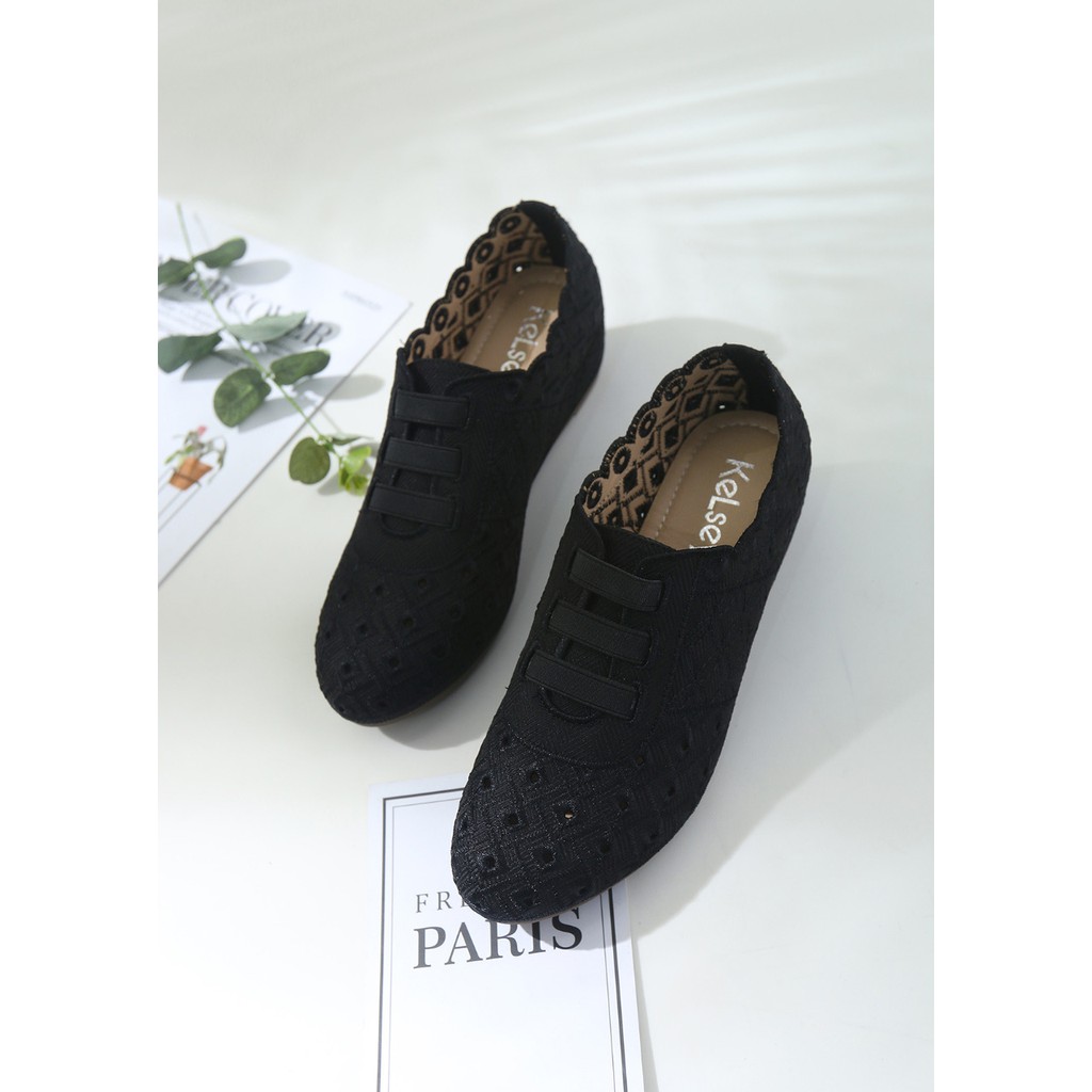 KELSEY #888-142 NOFIE / SEPATU WEDGES WANITA MURAH