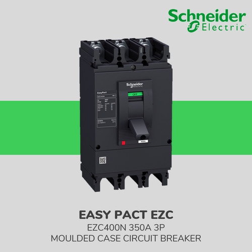 MCCB EZC400N 350A 3P Eazypact SCHNEIDER