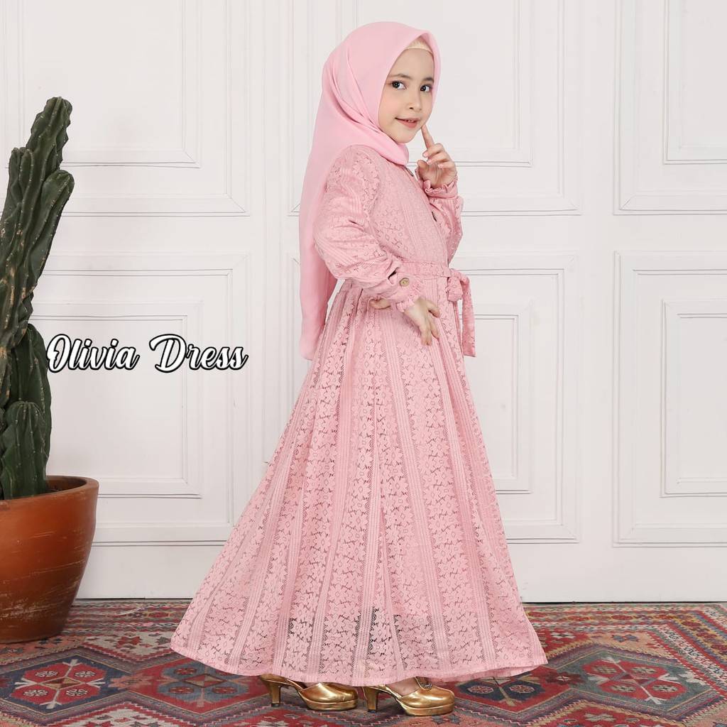 Dress Burkat Anak Gamis Anak | Shopee Indonesia