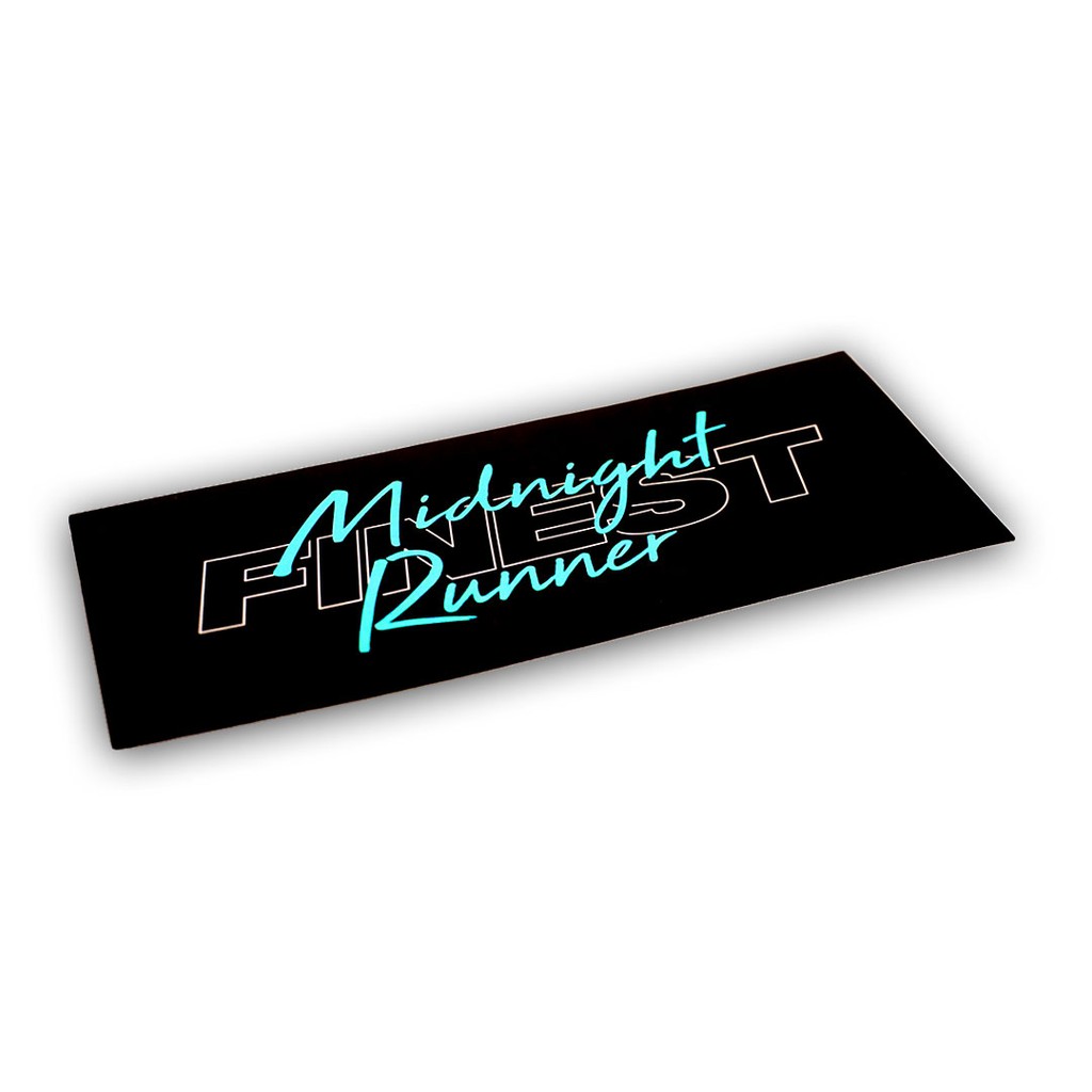 

Sticker Midnight Runner Finestrides