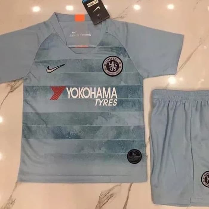 JERSEY BOLA CHELSEA 3RD KIDS 2018/2019 GRADE ORI