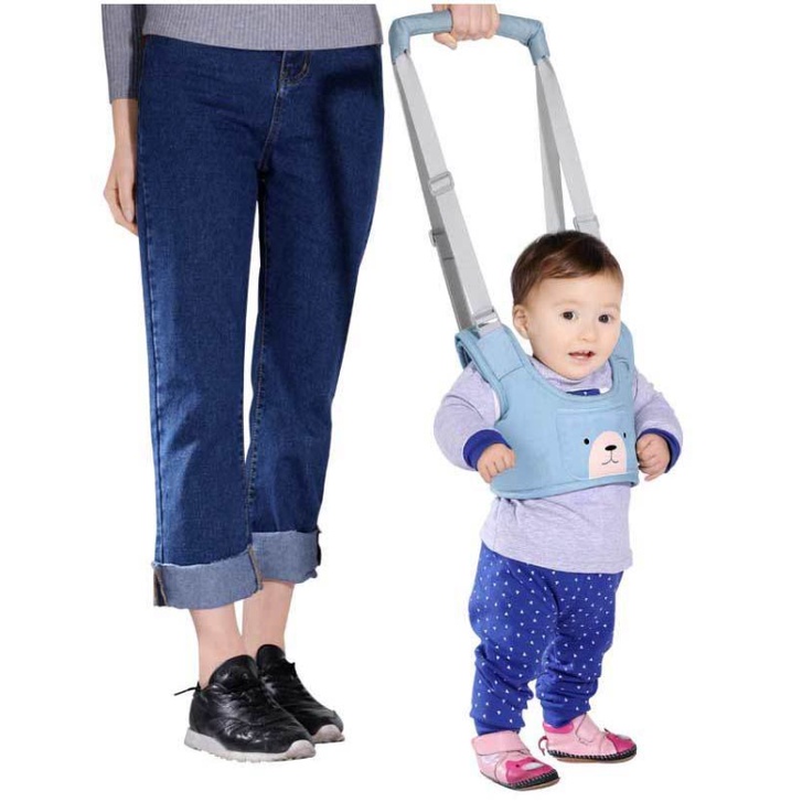 MOGYMOGY HL0241 Alat Bantu Jalan Bayi Model Rompi Baby Walking Assistant Motif Beruang Mother Care