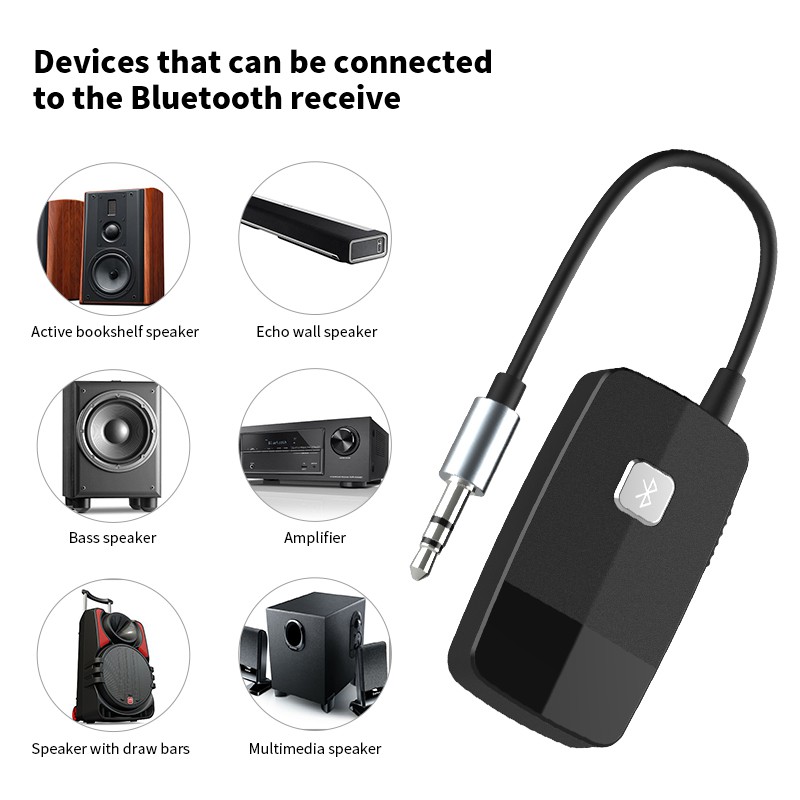 BLUETOOTH RECEIVER / USB WIRELESS SPEAKER BLUETOOTH AUDIO MUSIC kabel Aux