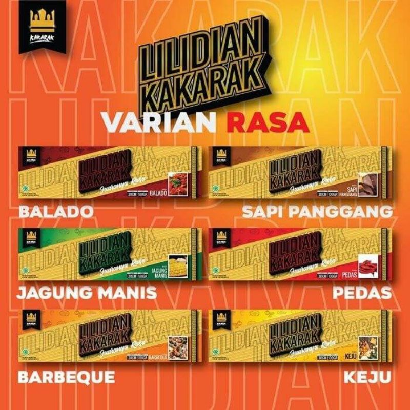 

lilidian kakarak rasa BBQ