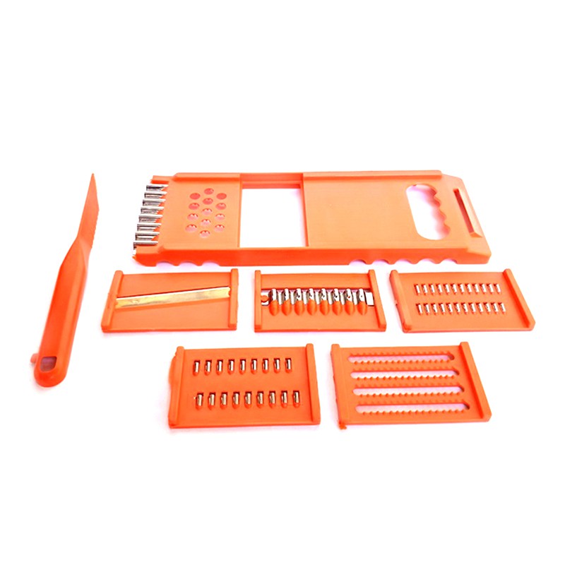 Set Alat pemotong sayur dan buah 7 in 1 - ORANGE