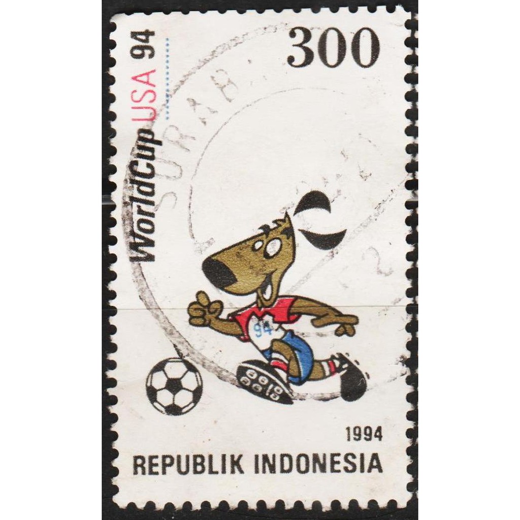 

Perangko Filateli #G11 - Indonesia VFU 1v 17.06.1994 World Cup USA - 1439