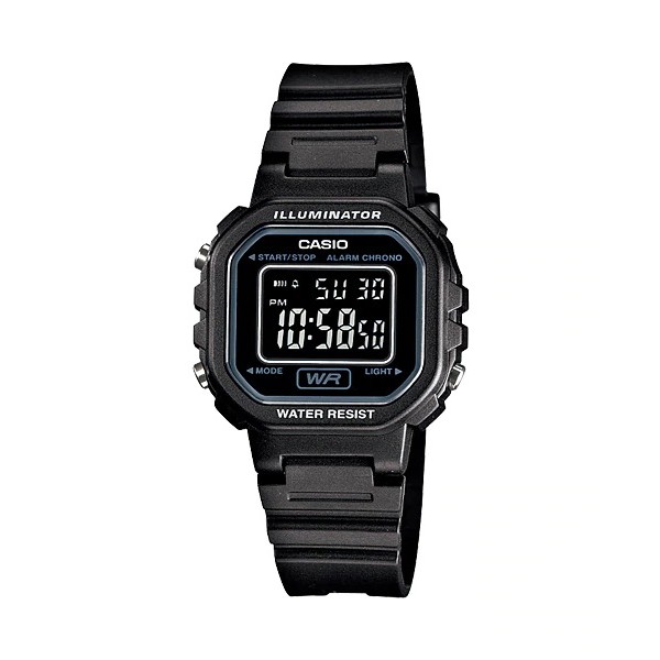 Casio Original LA20WH-1B/  LA-20WH-1B Jam Tangan Wanita Digital Karet