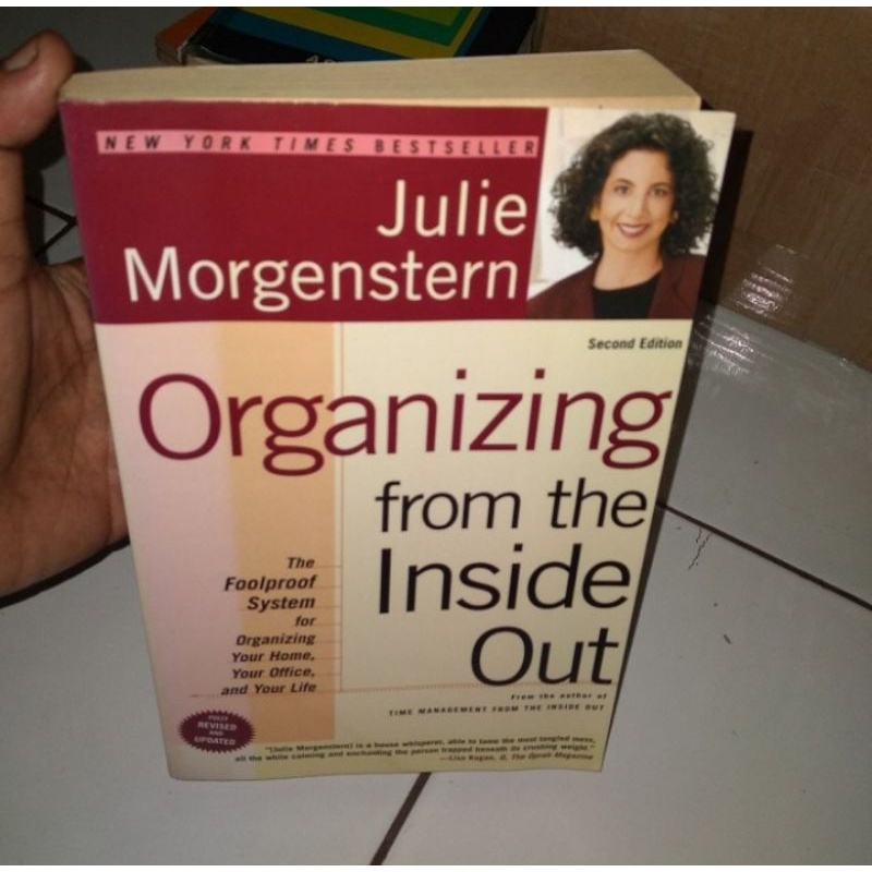 

BUKU ORGANIZING FROM THE INSIDE OUT BY JULIE MORGENSTERN