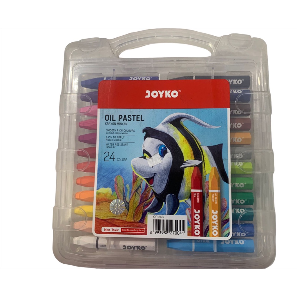 

Crayon joyko oil pastel 24 warna