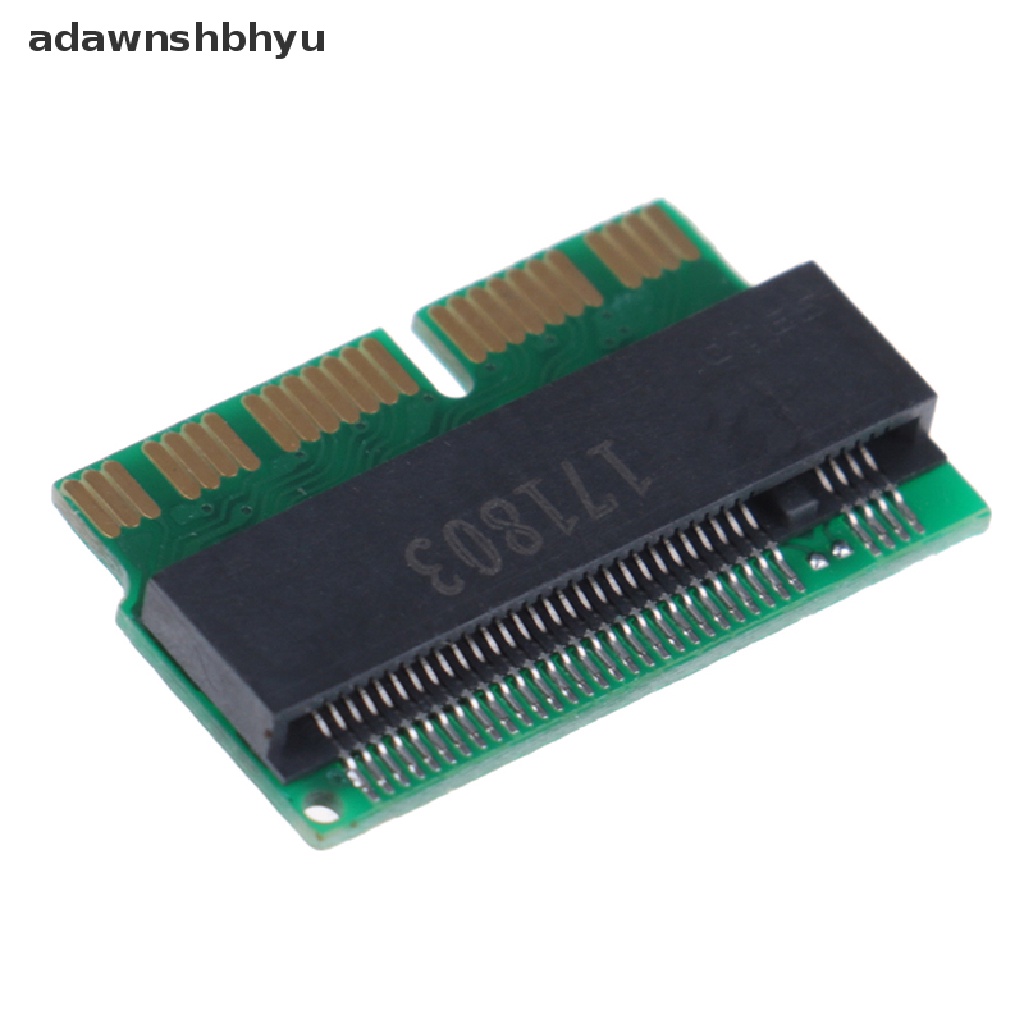 Adawnshbhyu NGFF M.2 NVME SSD converter card adapter card Untuk 2013-2015 Mac book air