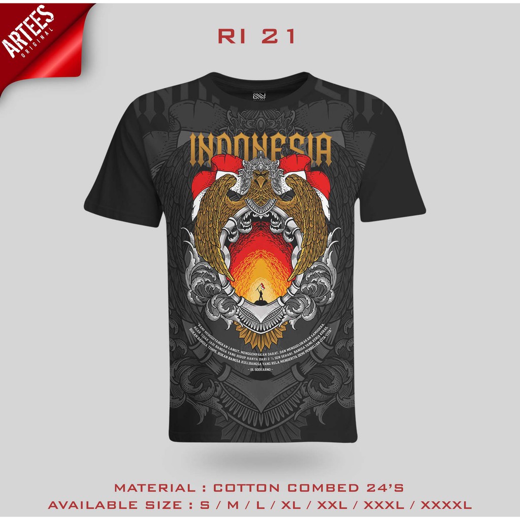 INDONESIA KAOS UNIK R1-21 ARTEES 2021