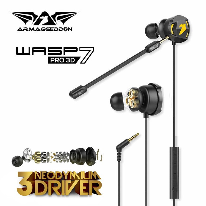 Sonic Gear Armaggeddon WASP-7 Gaming Earphone