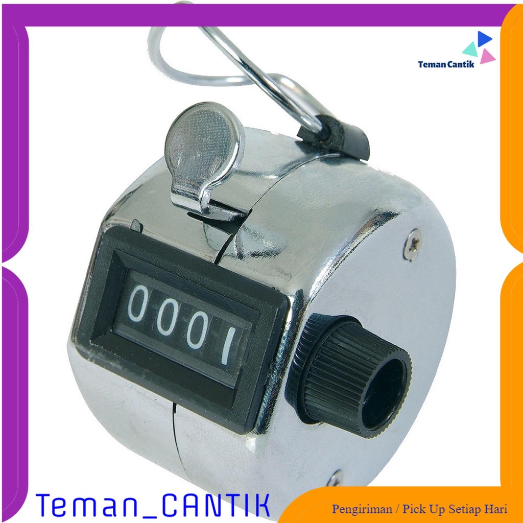 

TC-DA1 Alat Penghitung Manual Hand Tally Counter 4 Digit - TD99