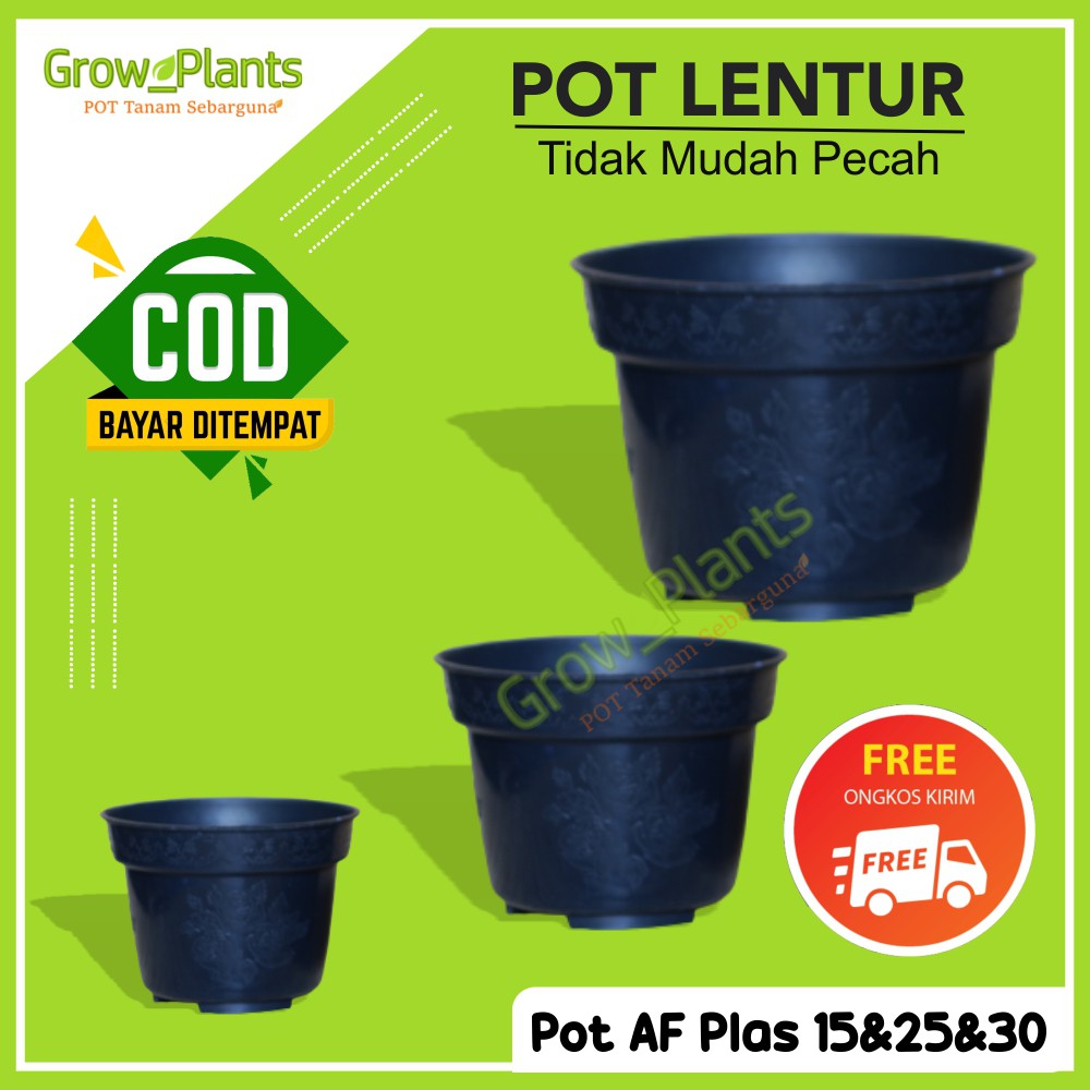 Pot Bunga Murah Pot AF PLAS  Motif Pot Bunga Pot Bunga Plastik Pot Tanaman  Pot Tanaman Air  Pot Tan