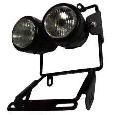 Braket Lampu Pesek New Megapro Set Lampu Ganda Braket Pesek New Megpro Set Headlamp Double Gorila