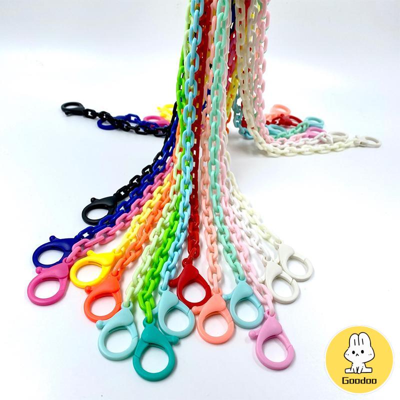 lanyard klip topeng gaya korea yang dapat disesuaikan rantai warna lanyard non-slip -Doo