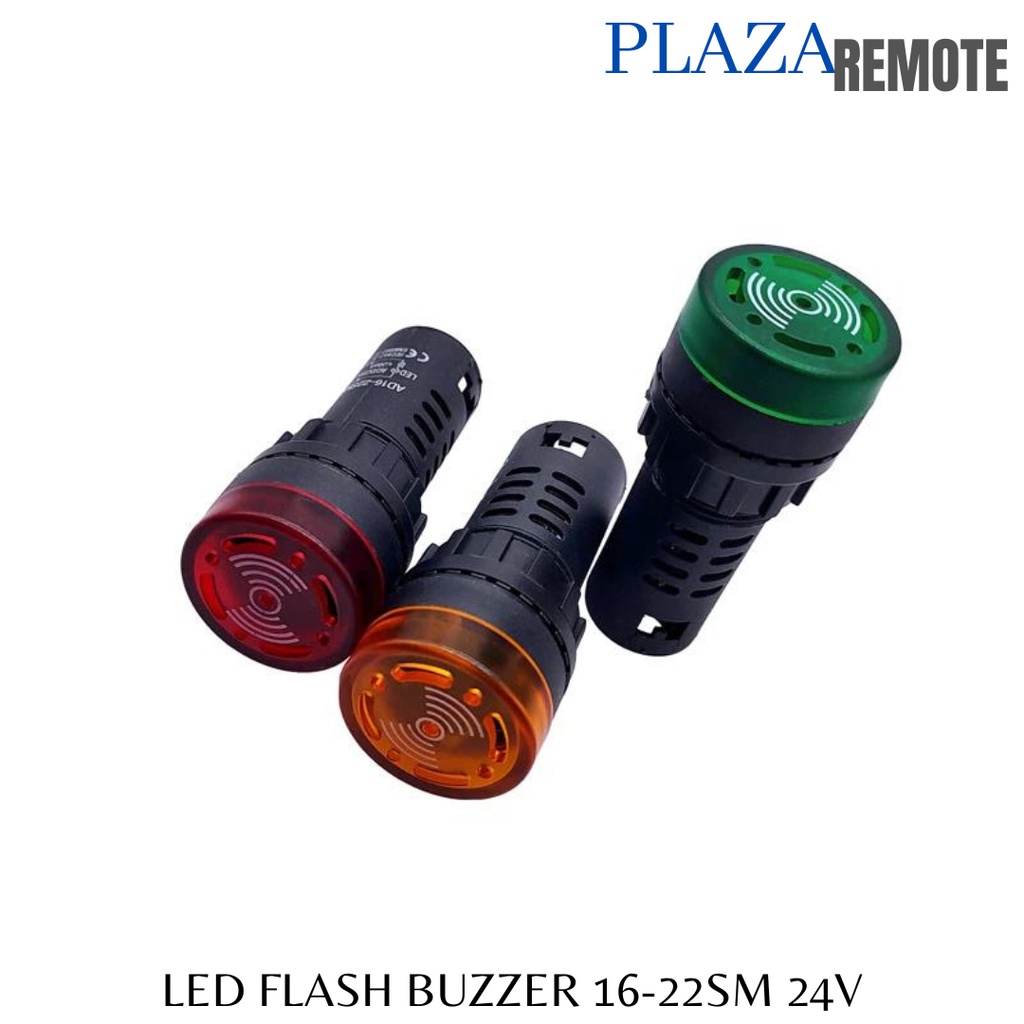 FLASH BUZZER LED ALARM SIGNAL BEEPER AC AD16-22 SM 380V 220V 24V 12V