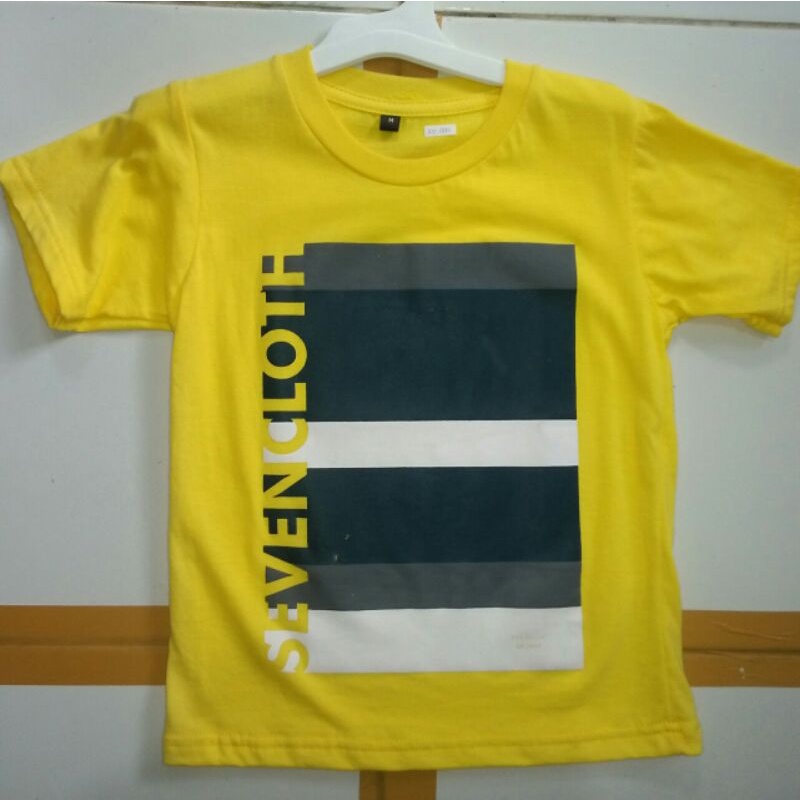 Baju Kaos anak laki-laki bahan katun Kiddos Shop Klaten