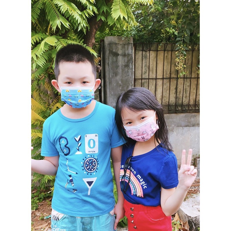 MASKER KIDS KARAKTER EARLOOP 3 PLY IMPORT ISI 50PCS