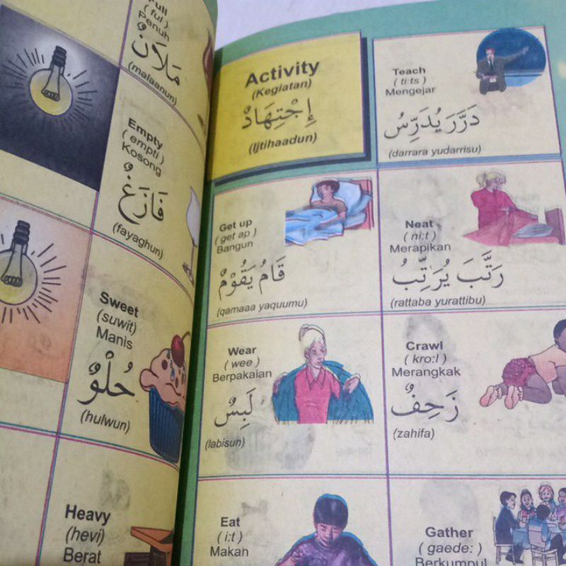 Murah..!! Buku Kamus 3 Bahasa Arab Indonesia Inggris