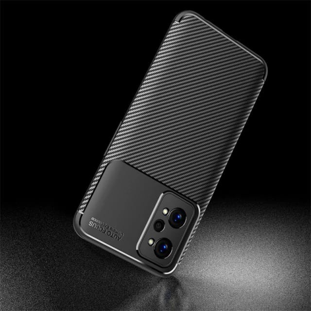 REALME GT NEO 3T / GT NEO 2 COVER SOFTCASE FOCUS CARBON SOFT CASE KARBON SILICON - GT NEO 3T BLACK