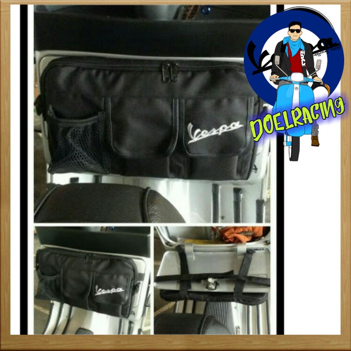 Tas bagasi vespa aksesoris vespa