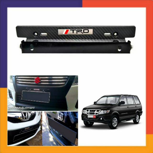 Bracket Plat Mobil Isuzu Panther (COD)