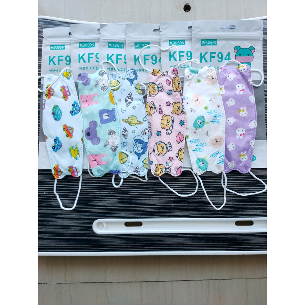 KF94 MASKER ANAK BTS MIX ISI 10PC