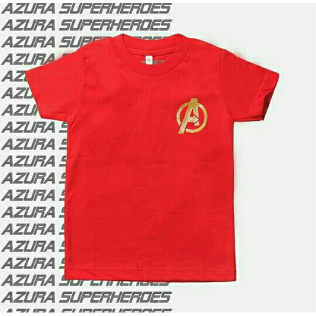 Kaos Superhero Anak Avenger