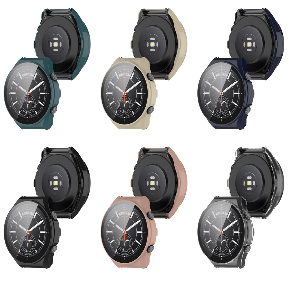 Case Tempered Glass Pelindung Layar Untuk Xiaomi Watch S1