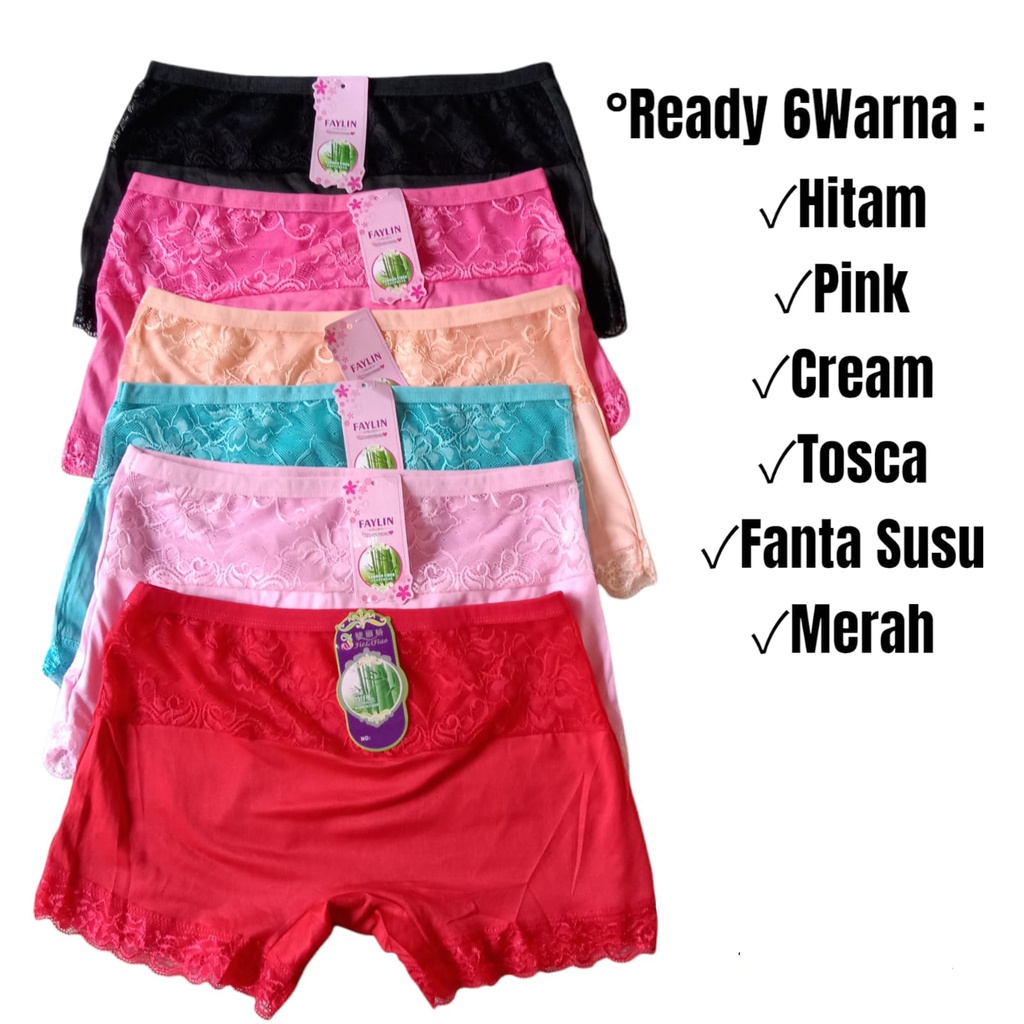 Short Pants Renda/Celana pendek renda/leging pendek renda/pakaian dalam wanita/celana pendek Ready Satuan Dan 3PCS /RANDOM