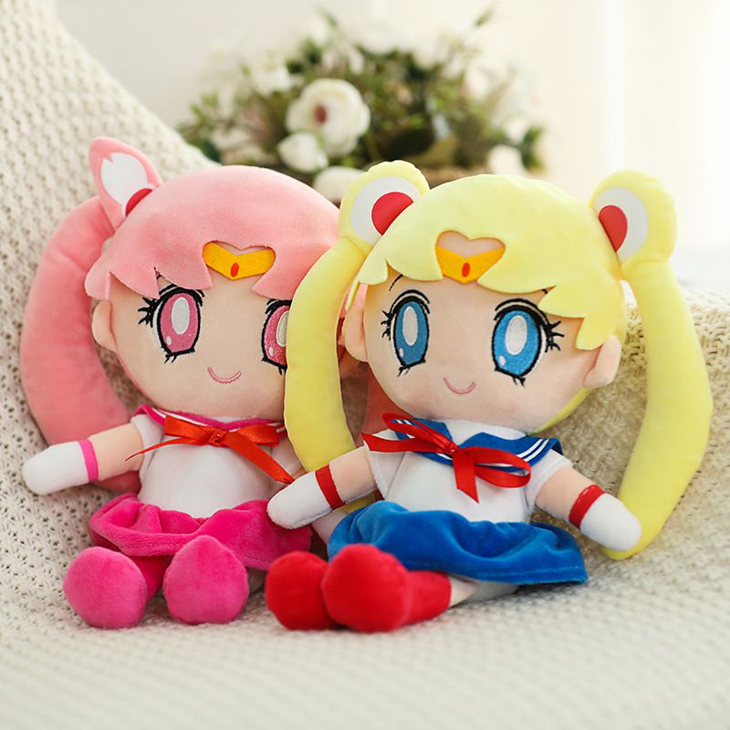 Sailor Moon Rabbit Cartoon Plush Doll Figures Toy Stuffed Toy Gift for Children