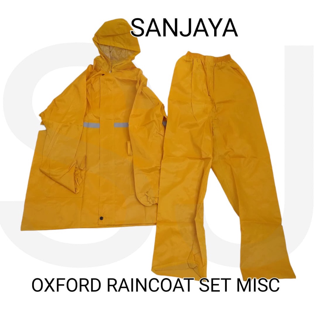 JAS HUJAN / JAS HUJAN SETELAN / MANTOL / JAS HUJAN DEWASA / RAINCOAT / OXFORD RAINCOAT SET MISC