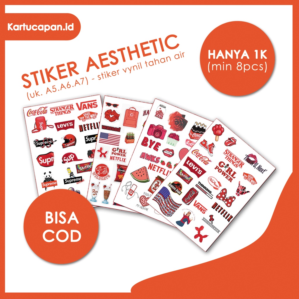 

STIKER AESTHETIC / STIKER TUMBLR / STIKER CASING HP / STIKER HELM / STIKER LAPTOP