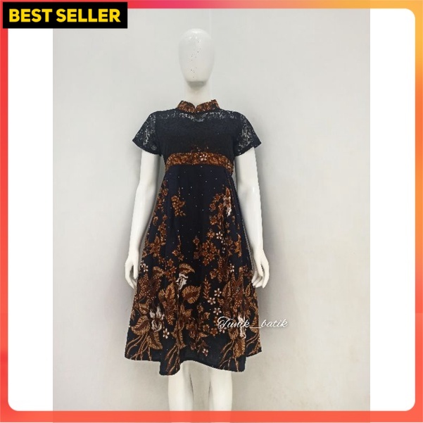 original tunik batik dres shanghai dres pesta maxi dres s m l xl xxl xxxl jumbo bisa couple