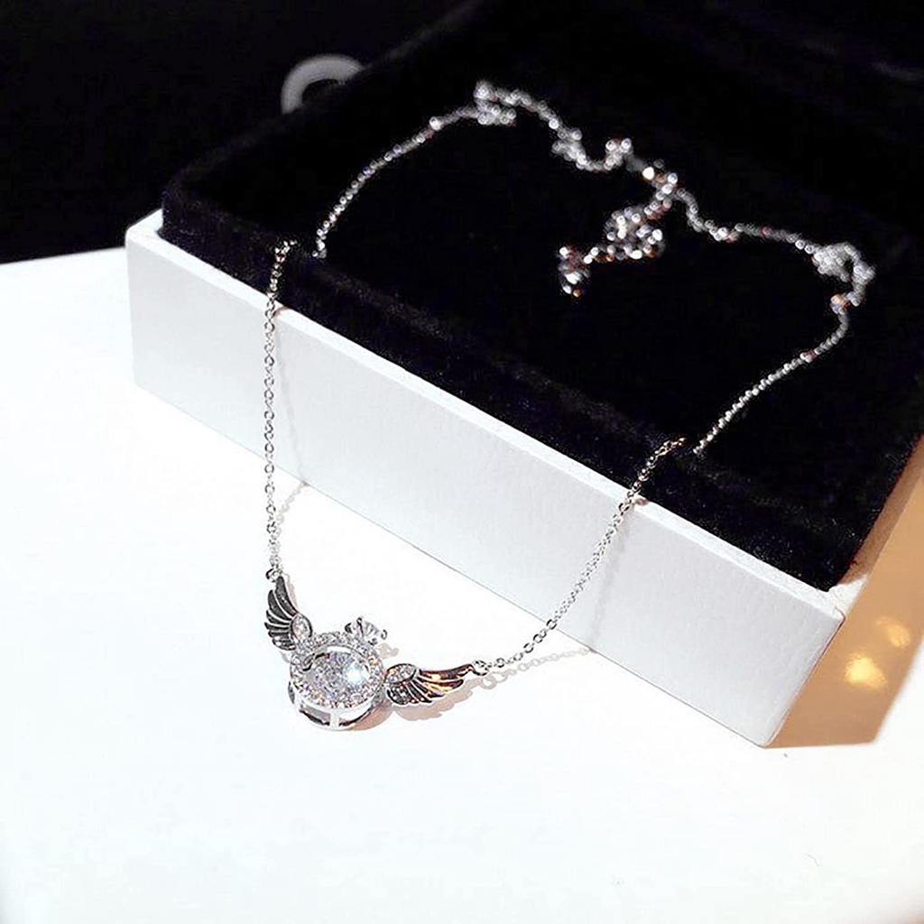 Lily Angel Sayap Kalung Fashion Hadiah Wanita Gadis Perhiasan