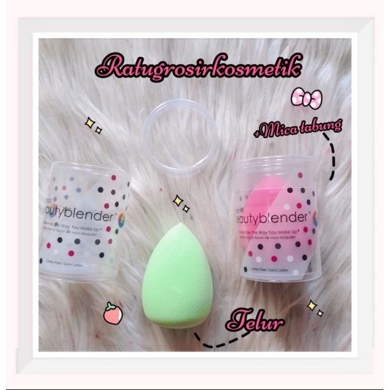 PROMO!!!BEAUTY BLENDER/SPONGE PUFF MAKE UP+MICA TABUNG TS-02