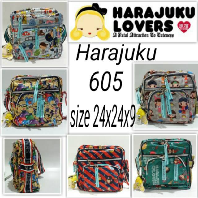 Tas slempang harajuku 605 slempang minni