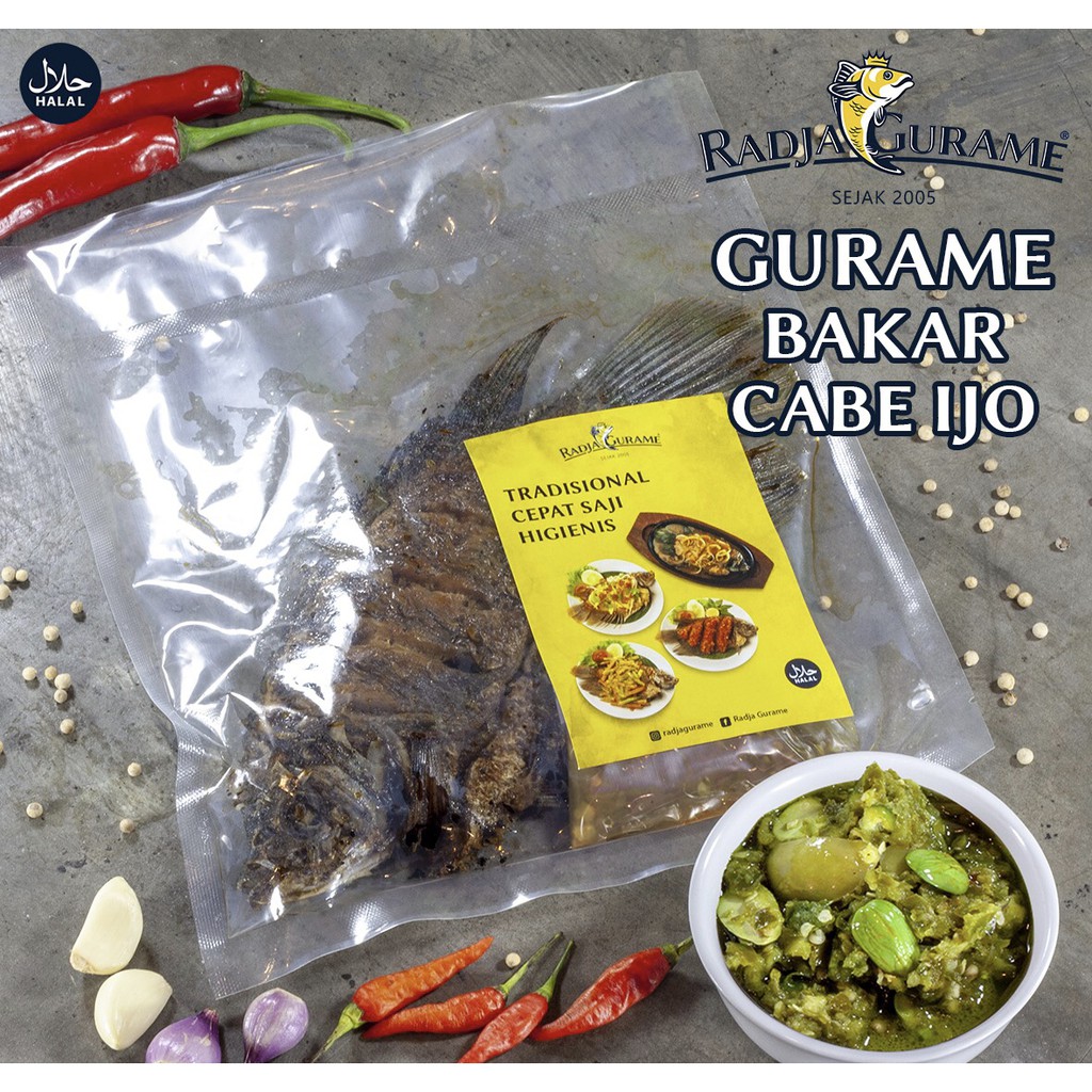 

Gurame Bakar Cabe Ijo