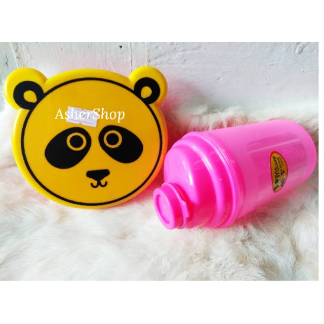 Tempat Makan + gelas Panda