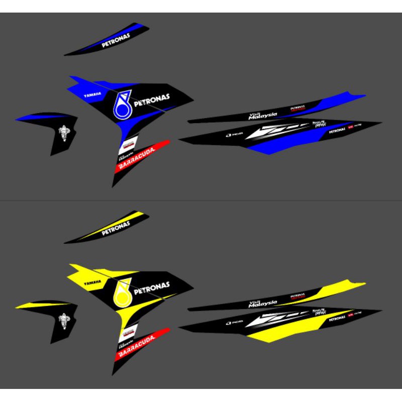 STRIPING MX KING DECAL MX KING STICKER MX KING VARIASI MX KING150 MXKING "PETRONAS"