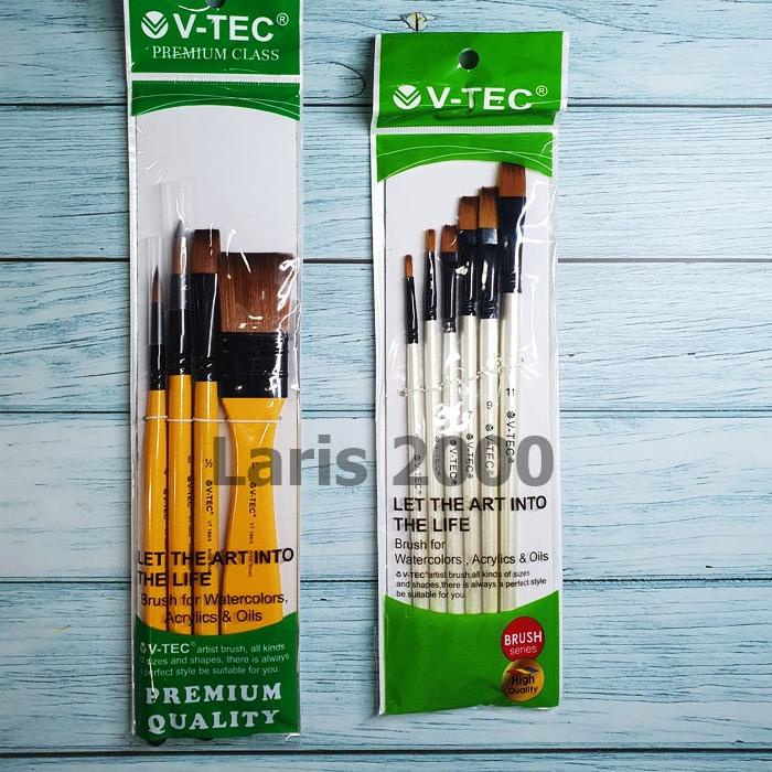 

Garansi Termurah..!!! Kuas Lukis Set Akrilik / Cat Minyak / Cat Air / Brush Acrylic Vtec ¤