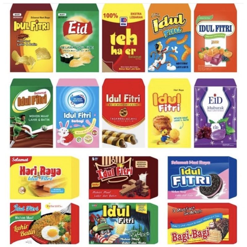 

Amplop lebaran premium motif Snack ( isi 10 )