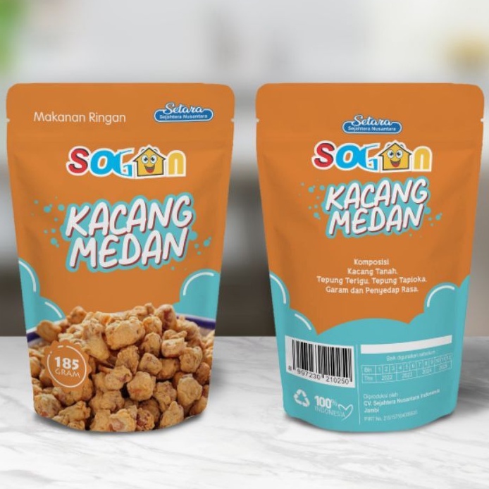 

Kacang Medan Sogan 185 gr Vegan & Vegetarian