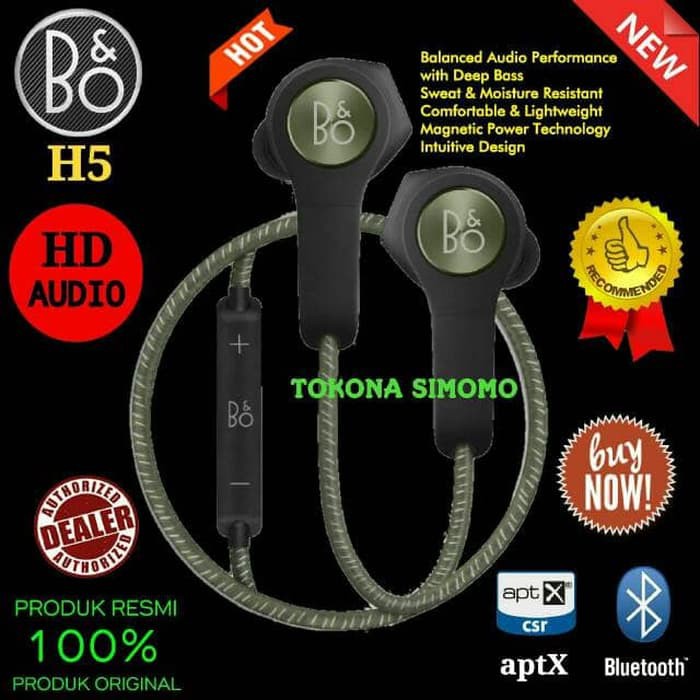 PROMO BANG & OLUFSEN BEOPLAY H5 / B&O H5 BLUETOOTH EARPHONES ORIGINAL MURAH