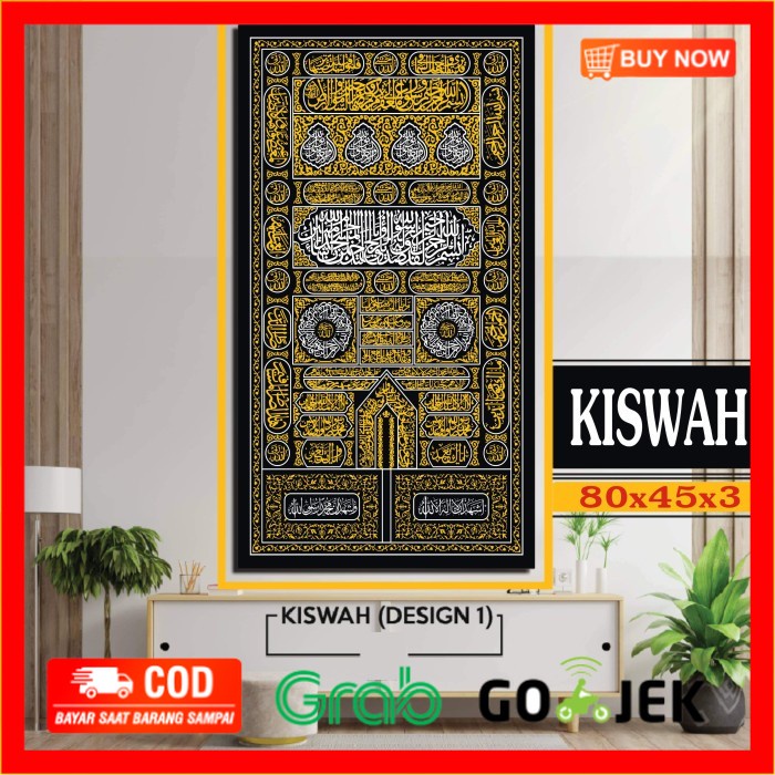 

(BISA COD) Kaligrafi Kiswah Mewah